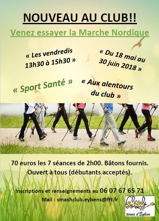 Marche nordique au SCTE